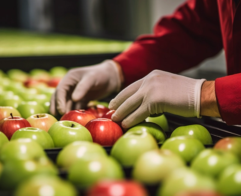 datacao correta na industria alimenticia